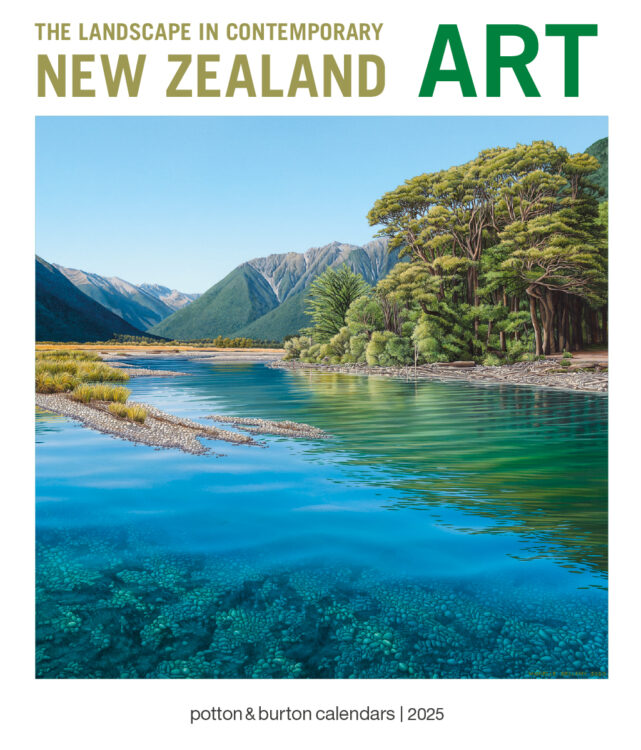 2025 The Landscape In Contemporary New Zealand Art CD Calendar