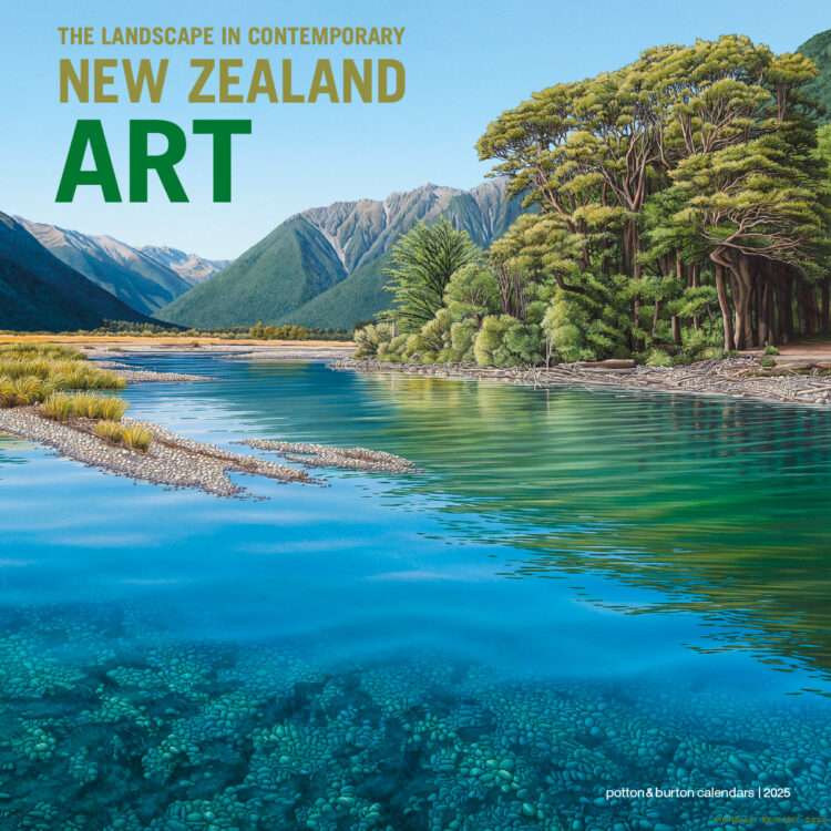 2025 The Landscape In Contemporary New Zealand Art Calendar
