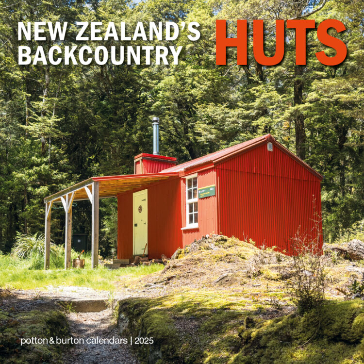 2025 New Zealand’s Backcountry Huts Calendar