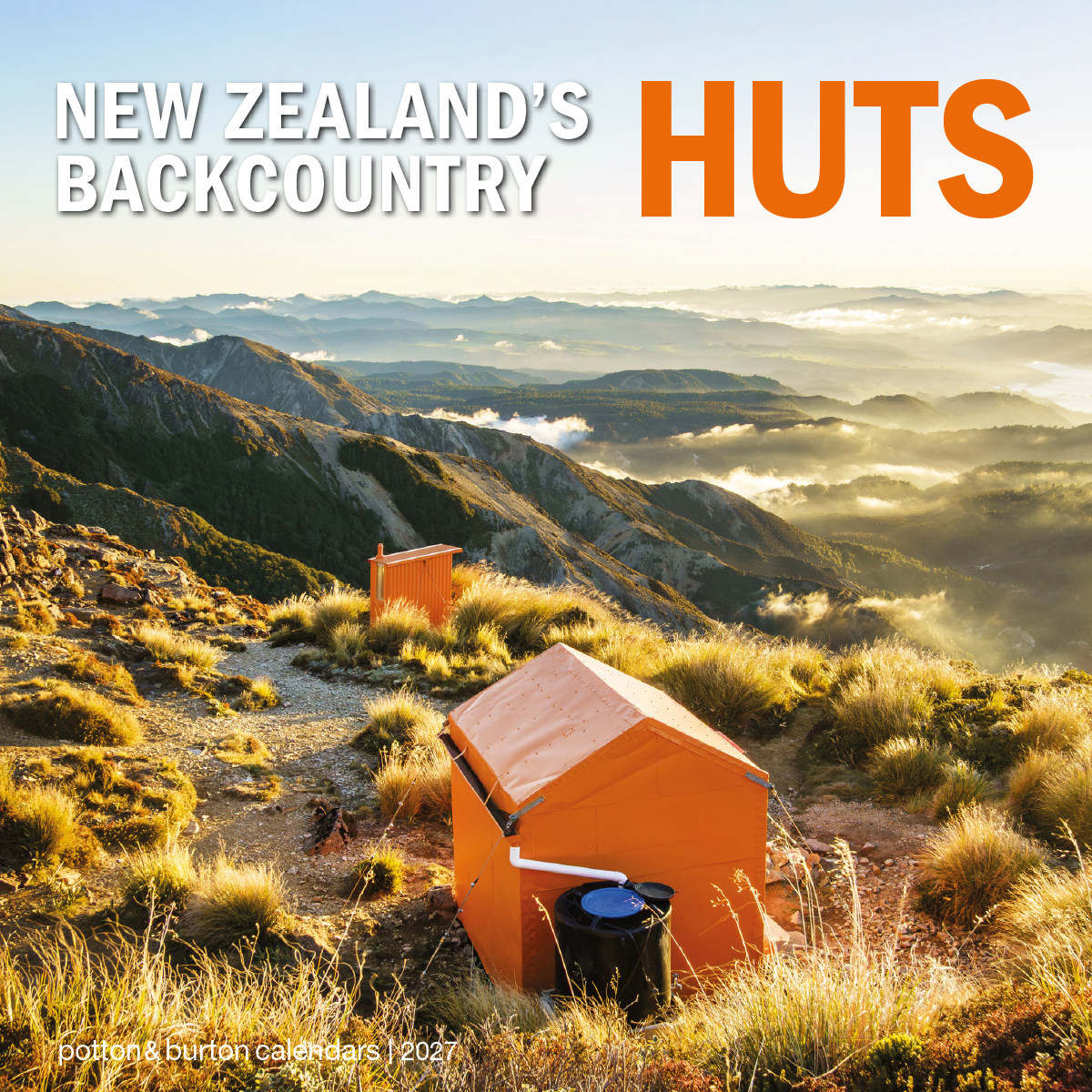 2027 New Zealand's Backcountry Huts Calendar